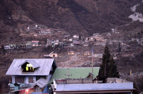 Lachung village, Sikkim