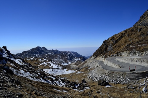 View from Nathula Pass, Sikkim