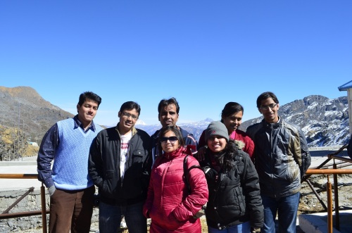 Tibet in the background - Nathula Pass, Sikkim